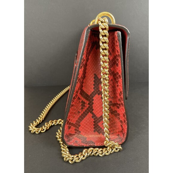 Gucci Red Padlock Shoulder Bag Small - Picture 6 of 16